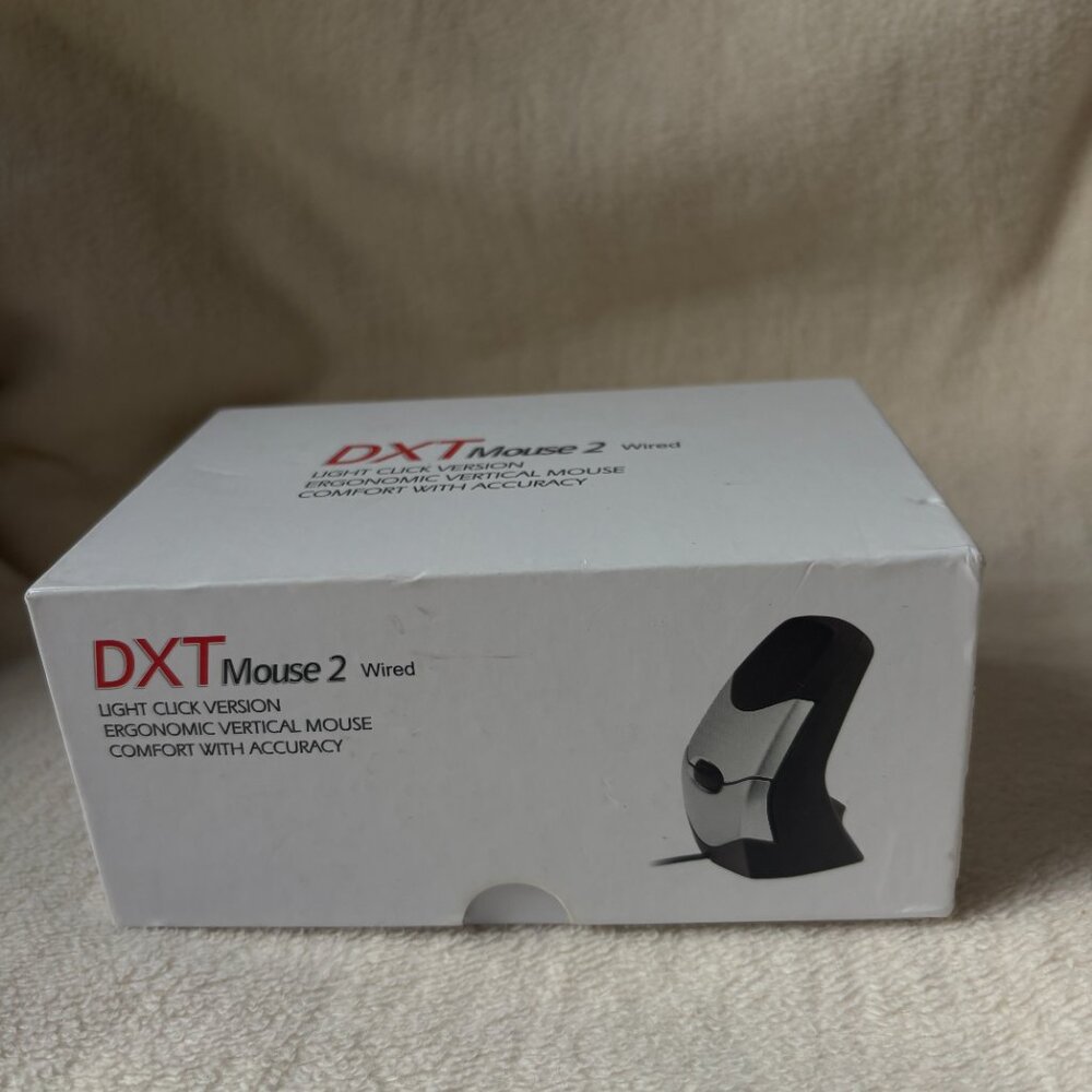 Ergonomic Vertical Mouse for Left and Right Hand, Kinesis DXT Wired - Picture 8 of 8